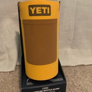 YETI Large Bottle Sling for Rambler 26 & 36 oz. Bottles, Alpine Yellow